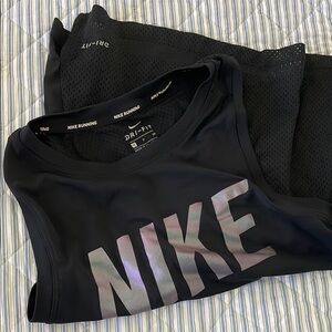 Nike Black Dri-FIT Running Tank Top